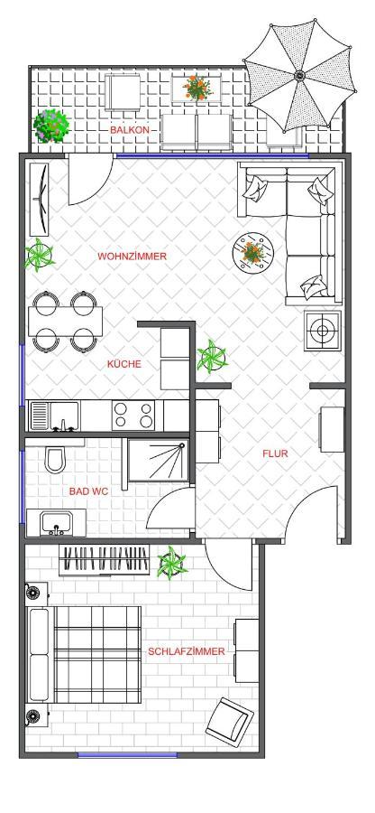 Traumhafte Kurstadt Apartment Moderne 2Zkb Balkon Pkw Stellplatz Bad Nauheim Exterior foto
